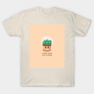 Mistakes Help Us Grow Graphic T-Shirt